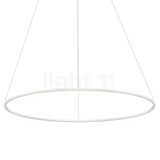 Nemo Ellisse Pendelleuchte LED weiß - 135 cm - uplight