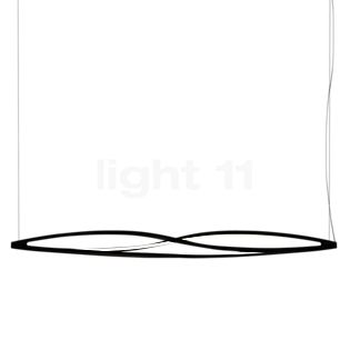 Nemo In the Wind Pendant Light Horizontal black - 3,000 K