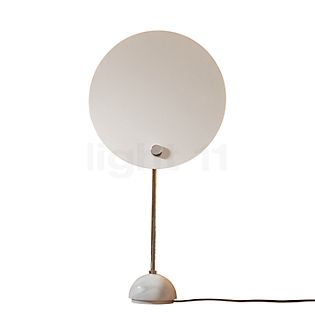 Nemo Kuta Lampe de table blanc/marbre