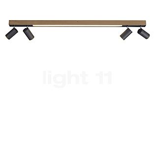 Neuhaus PURE® by Paul Neuhaus Lines Spot Plafonnier LED anthracite/bois