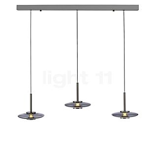 Neuhaus PURE® by Paul Neuhaus Vitrum Hanglamp LED 3-lichts grijs