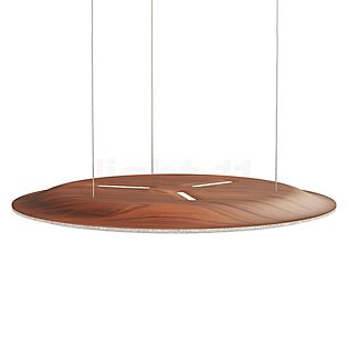 Nimbus Lighting Pad Lounge Connect Hanglamp LED santos palisander/grijs - mit unsichtbarer höhenverstellung