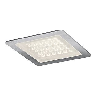 Nimbus Modul Q recessed Ceiling Light LED 12,2 cm - stainless steel brushed - 2.700 K - excl. ballasts - fix
