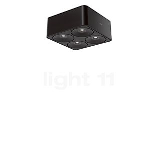 Nimbus Q Four Ceiling Light LED incl. converter black - 40°