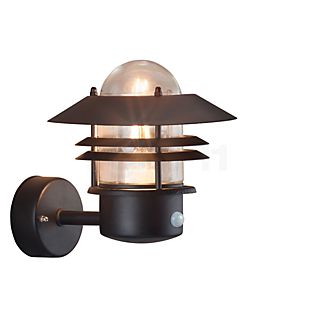 Nordlux Blokhus, lámpara de pared con sensor de movimiento negro , Venta de almacén, nuevo, embalaje original