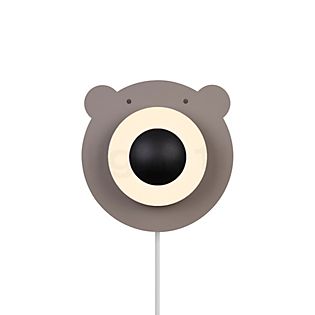 Nordlux Bruna Bear, lámpara de pared marrón