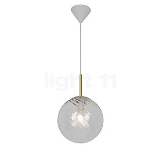 Nordlux Chisell, lámpara de suspensión latón - 25 cm