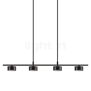 Nordlux Clyde Hanglamp LED 4-lichts - lineair zwart