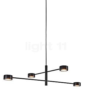 Nordlux Clyde Hanglamp LED 4-lichts zwart