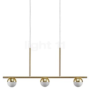 Nordlux Contina Hanglamp 3-lichts messing/opaalglas