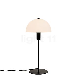 Nordlux Ellen, lámpara de sobremesa negro/vidrio opalino