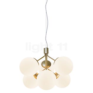 Nordlux Ivona Pendant Light 6 lamps brass
