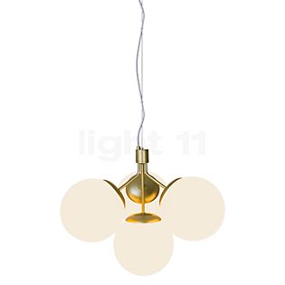 Nordlux Ivona Suspension 4 foyers laiton