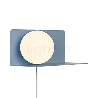 Nordlux Lilibeth, lámpara de pared azul