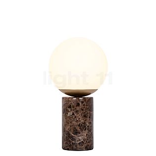 Nordlux Lilly Lampada da tavolo marmo marrone