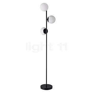 Nordlux Lilly Lampadaire noir/verre opale