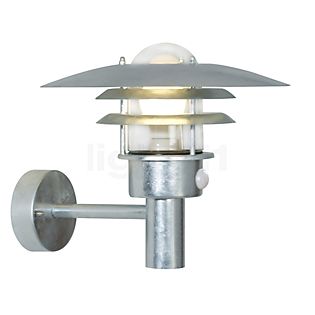 Nordlux Lønstrup Wall Light with Motion Detector ø32 cm - galvanised