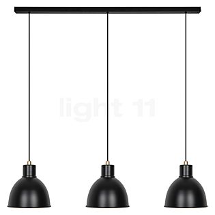 Nordlux Pop Ru Pendant Light 3 lamps black matt