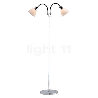 Nordlux Ray Double Floor Lamp chrome