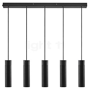 Nordlux Tilo Hanglamp 5-lichts zwart