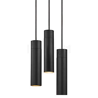 Nordlux Tilo Suspension 3 foyers noir