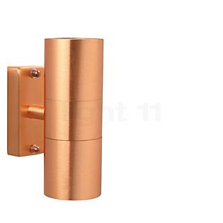 Nordlux Tin Double, lámpara de pared cobre