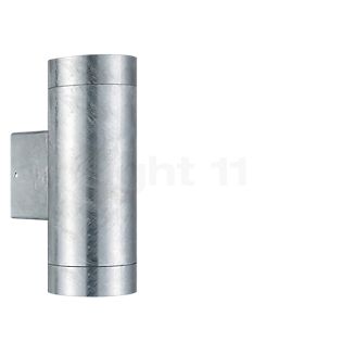 Nordlux Tin Maxi Double, lámpara de pared galvanizado