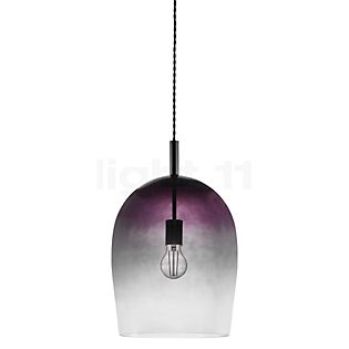 Nordlux Uma, lámpara de suspensión ø30 cm - vidrio ahumado