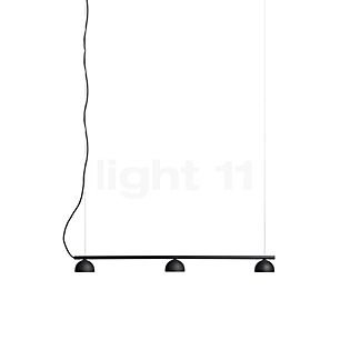 Northern Blush Pendant Light LED 3 lamps black matt