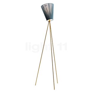 Northern Oslo Wood Floor Lamp green