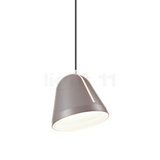 Nyta Tilt, lámpara de suspensión cónico - gris/cable negro - 28 cm , artículo en fin de serie
