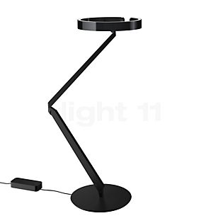 Occhio Gioia Equilibrio Lampe de bureau LED tête black phantom/corps noir mat