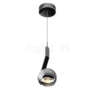 Occhio Io Sospeso Var Flat C Hanglamp LED kop chrom glimmend/afdekking wit glimmend/body chrom glimmend/voet chrom glimmend - 3.000 K