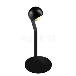 Occhio Io Tavolo C Lampada da tavolo LED testa black phantom/copertura nero opaco/corpo nero opaco/piede nero opaco - 3.000 K
