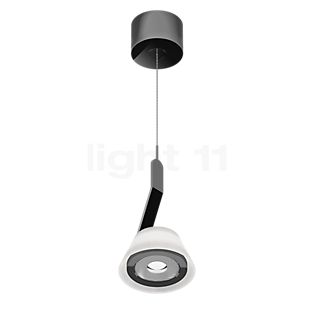 Occhio Lei Sospeso Var Up Iris Hanglamp LED afdekking chroom glimmend/body chroom glimmend/plafondkapje chroom glimmend - 2.700 K