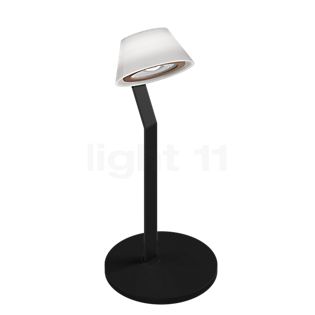 Occhio Lei Tavolo Iris Table Lamp LED cover gold matt/body black matt/base black matt - 3,000 K