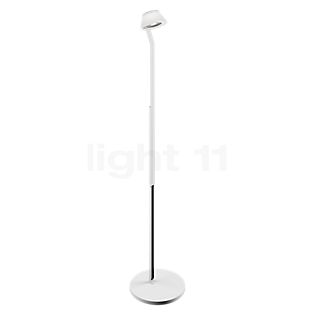 Occhio Lei lettura Stehleuchte LED Abdeckung weiß glänzend/Body weiß matt/Fuß weiß glänzend - 2.700 K