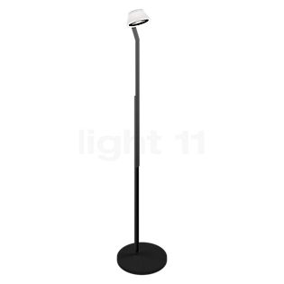 Occhio Lei lettura Stehleuchte LED afdekking zwart mat/body zwart mat/voet zwart mat - 3.000 K