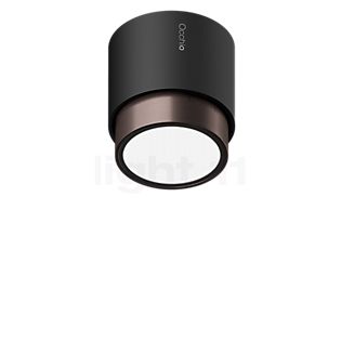 Occhio Lui Alto V Volt Zoom Spotlight LED head black matt/reflector phantom - 2,700 K