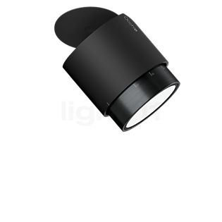 Occhio Lui Alto Volt Zoom Spotlight LED head black matt/reflector black phantom - 2,700 K