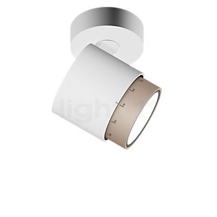 Occhio Lui Pico Up Zoom Projektører LED hoved hvid mat/body hvid mat/holder hvid mat/reflector guld mat - 3.000 K