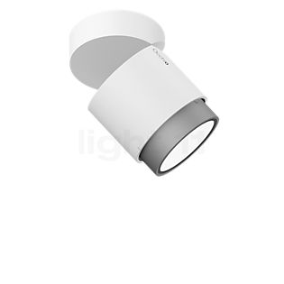 Occhio Lui Volto Volt Zoom Spot LED tête blanc mat/réflecteur chrome mat - 2.700 K