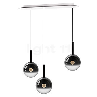 Lightbox LED Verre Fumé Lampe Suspendue - 12 Cm - 128 Cm De