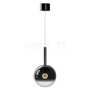 Occhio Luna Sospeso Var Up, lámpara de suspensión LED ahumado - 20 cm