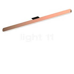 Occhio Mito Alto 100 Up Narrow Plafondlamp LED kop rose goud/afdekking zwart mat - DALI