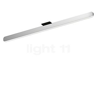 Occhio Mito Alto 100 Up Wide Lampada da soffitto LED testa argento opaco/copertura nero opaco - Occhio Air