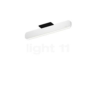 Occhio Mito Alto 40 Up Narrow Plafonnier LED tête blanc mat/couverture noir mat - Occhio Air