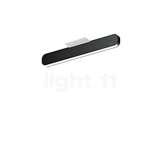 Occhio Mito Alto 40 Up Wide Ceiling Light LED head black phantom/cover white matt - Occhio Air