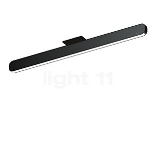Occhio Mito Alto 70 Up Narrow Plafondlamp LED kop black phantom/afdekking zwart mat - DALI