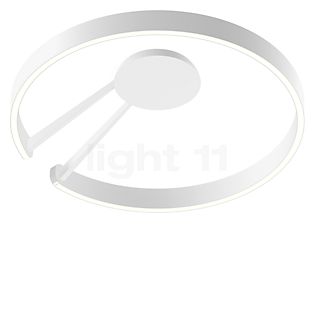 Occhio Mito Aura 60 Narrow Applique/Plafonnier LED tête blanc mat/corps blanc mat - DALI